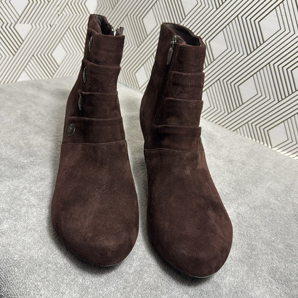 Dansko Brown Suede Ankle Boots Dansko Baker boots size 40 9.5 - 10 women’s - Picture 5 of 14